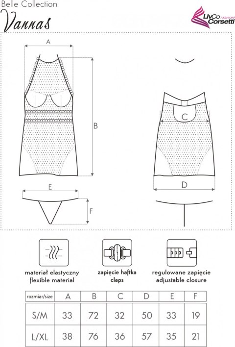 Vannas Beżowa Zmysłowa Koszulka Damska LivCo Corsetti Fashion rozmiar - S/M BEŻOWY Vannas Beżowa Zmysłowa Koszulka Damska LivCo Corsetti Fashion rozmiar - S/M BEŻOWY