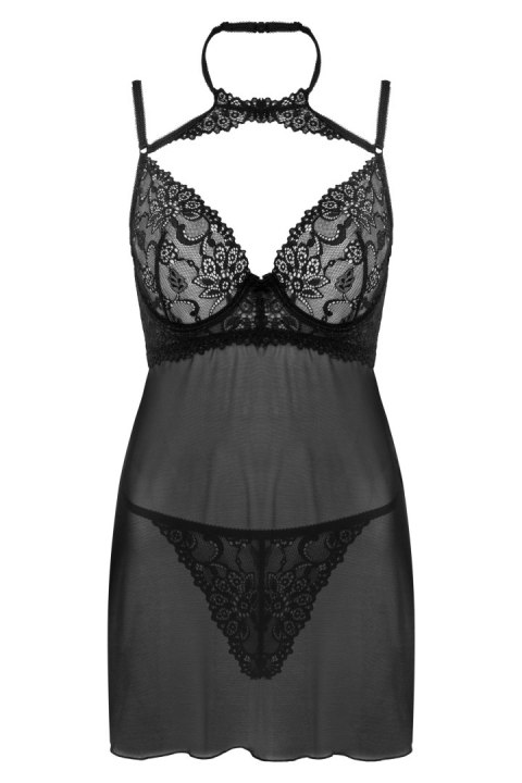 Zmysłowa Koszulka Damska Binella For The Senses Black Czarny Collection LivCo Corsetti Fashion rozmiar - S/M BLACK Zmysłowa Koszulka Damska Binella For The Senses Black Czarny Collection LivCo Corsetti Fashion rozmiar - S/M BLACK