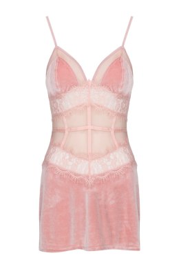 Zmysłowa Koszulka Damska Enslanna Intennse Pink Różowy Collection LivCo Corsetti Fashion rozmiar - S/M PINK