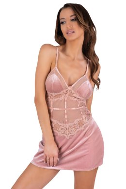 Zmysłowa Koszulka Damska Enslanna Intennse Pink Różowy Collection LivCo Corsetti Fashion rozmiar - S/M PINK