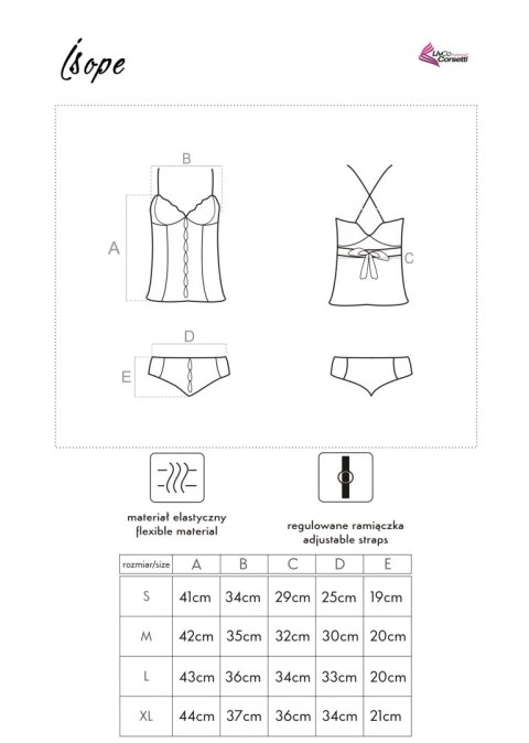 Zmysłowa Koszulka Damska Isope White Biały LivCo Corsetti Fashion rozmiar - L BIAŁY Zmysłowa Koszulka Damska Isope White Biały LivCo Corsetti Fashion rozmiar - L BIAŁY
