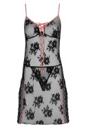 Zmysłowa Koszulka Damska Karonin Dubarry Black Czarny Collection LivCo Corsetti Fashion rozmiar - L/XL BLACK
