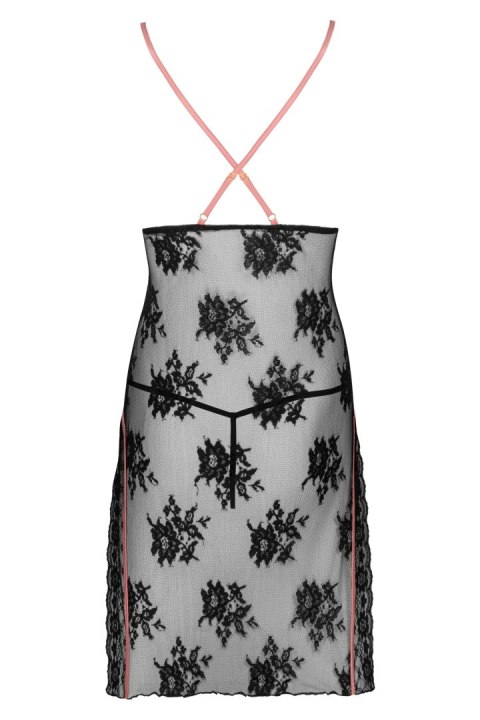Zmysłowa Koszulka Damska Karonin Dubarry Black Czarny Collection LivCo Corsetti Fashion rozmiar - L/XL BLACK Zmysłowa Koszulka Damska Karonin Dubarry Black Czarny Collection LivCo Corsetti Fashion rozmiar - L/XL BLACK