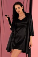 Zmysłowa Koszulka Damska Mirdama Black LC 90519 Est Belle Black Czarny Collection LivCo Corsetti Fashion rozmiar - M CZARNY