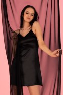 Zmysłowa Koszulka Damska Mirdama Black LC 90519 Est Belle Black Czarny Collection LivCo Corsetti Fashion rozmiar - S CZARNY