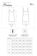 Zmysłowa Koszulka Damska Mirdama Pearl LC 90519 Est Belle White Biały Collection LivCo Corsetti Fashion rozmiar - XL BIAŁY