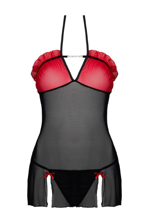 Zmysłowa Koszulka Damska Narion Black Czarny LivCo Corsetti Fashion rozmiar - L/XL BLACK Zmysłowa Koszulka Damska Narion Black Czarny LivCo Corsetti Fashion rozmiar - L/XL BLACK