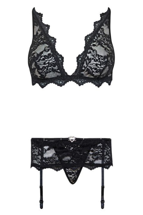 Zmysłowy komplet Belita LC 90231 Sognato Collection Black Czarny LivCo Corsetti Fashion rozmiar - S/M CZARNY Zmysłowy komplet Belita LC 90231 Sognato Collection Black Czarny LivCo Corsetti Fashion rozmiar - S/M CZARNY