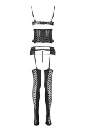 Zmysłowy komplet Hannesa LC 90384 Nasim Rosa Collection rozmiar - S/M
