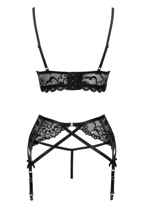 Zmysłowy komplet Moridam LC 90552 Black Czarny LivCo Corsetti Fashion rozmiar - S/M Zmysłowy komplet Moridam LC 90552 Black Czarny LivCo Corsetti Fashion rozmiar - S/M