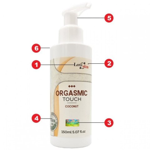 Olejek-ORGASMIC TOUCH COCONUT 150 ml Olejek-ORGASMIC TOUCH COCONUT 150 ml