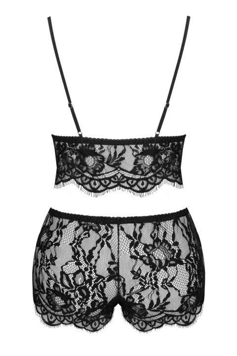 Zmysłowy komplet Wolpilm Black Czarny LivCo Corsetti Fashion rozmiar - L/XL CZARNY Zmysłowy komplet Wolpilm Black Czarny LivCo Corsetti Fashion rozmiar - L/XL CZARNY