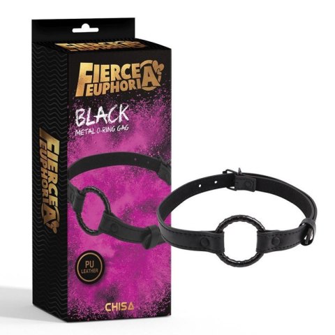 Black Metal O-ring Gag Black Metal O-ring Gag