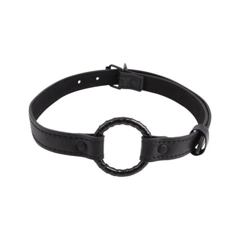 Black Metal O-ring Gag Black Metal O-ring Gag