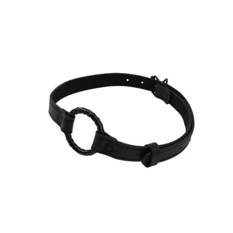 Black Metal O-ring Gag Black Metal O-ring Gag
