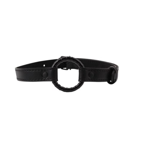 Black Metal O-ring Gag Black Metal O-ring Gag