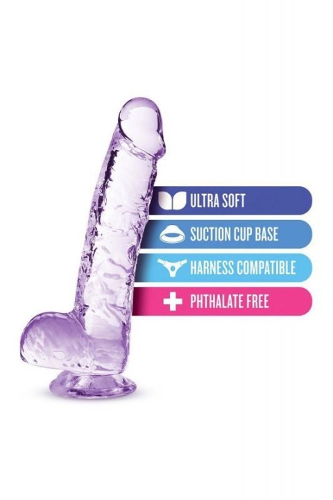 NATURALLY YOURS 6" CRYSTALLINE DILDO AMETHYST Boss of toys NATURALLY YOURS 6" CRYSTALLINE DILDO AMETHYST Boss of toys