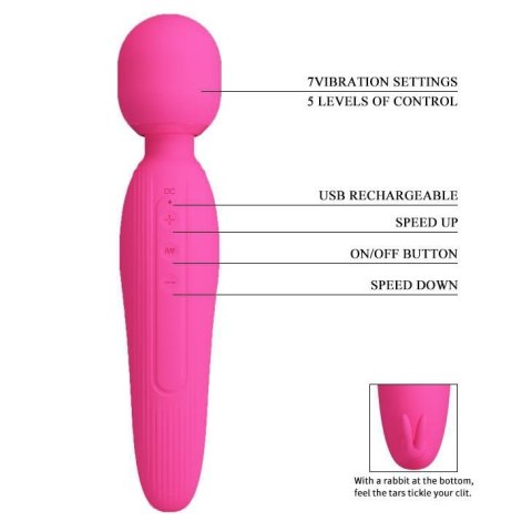 PRETTY LOVE - CURTIS, 7 vibration functions 5 levels of speed control PRETTY LOVE - CURTIS, 7 vibration functions 5 levels of speed control
