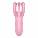 Wibrator-Threesome 4 Connect App (Pink)
