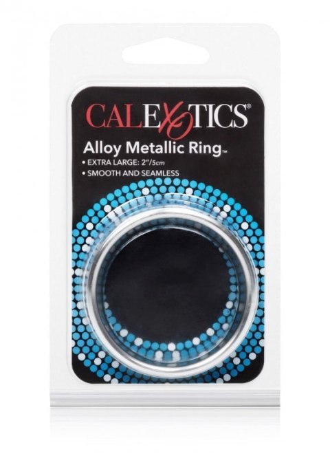 Alloy Metallic Ring - XL Silver Alloy Metallic Ring - XL Silver