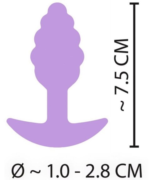 Cuties Plugs Purple Cuties Plugs Purple