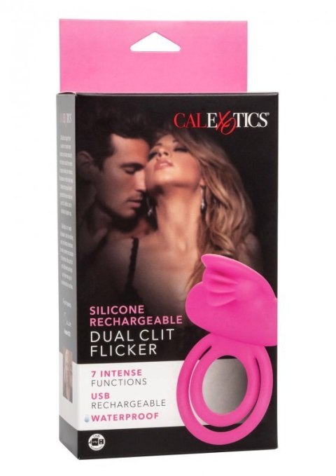 Dual Clit Flicker Enhancer Pink Dual Clit Flicker Enhancer Pink