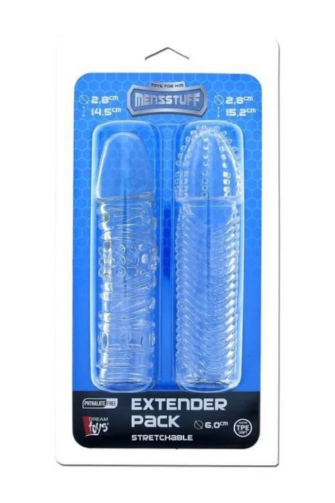 MENZSTUFF PENIS EXTENDER PACK CLEAR MENZSTUFF PENIS EXTENDER PACK CLEAR