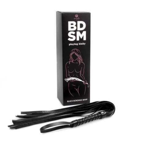 Pejcz-Black Bondage Whip BDSM Pejcz-Black Bondage Whip BDSM