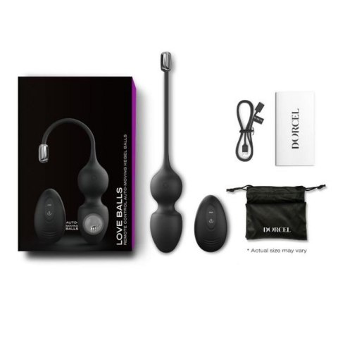 DORCEL LOVE BALLS BLACK DORCEL LOVE BALLS BLACK