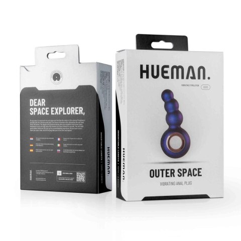 Hueman - Outer Space Vibrating Anal Plug Hueman - Outer Space Vibrating Anal Plug