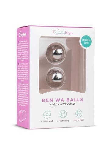 Kulki-Silver ben wa balls - 19mm Kulki-Silver ben wa balls - 19mm