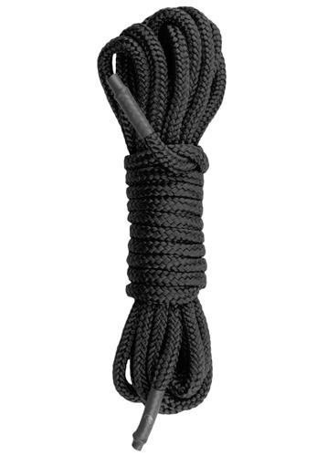Wiązania-Black Bondage Rope - 5m Wiązania-Black Bondage Rope - 5m