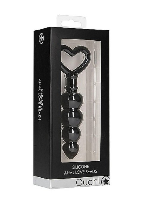 Anal Love Beads - Black Anal Love Beads - Black