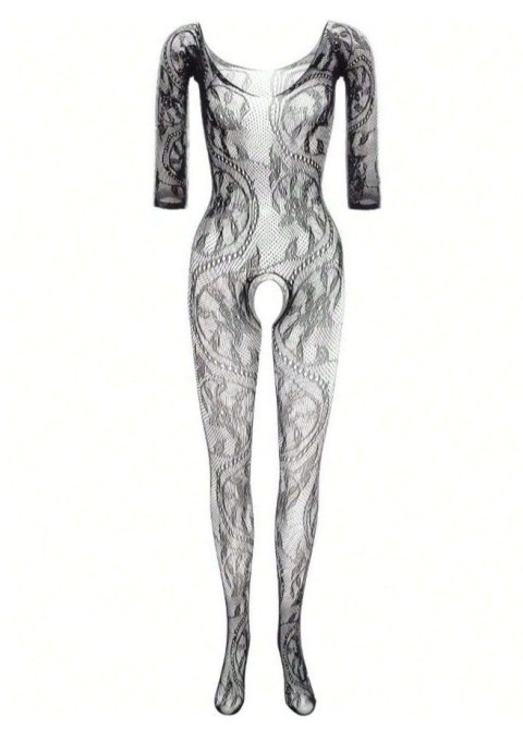 Bodystocking Abra Black CzarnyLC 17086 LivCo Corsetti Fashion rozmiar - XL/XXL CZARNY Bodystocking Abra Black CzarnyLC 17086 LivCo Corsetti Fashion rozmiar - XL/XXL CZARNY