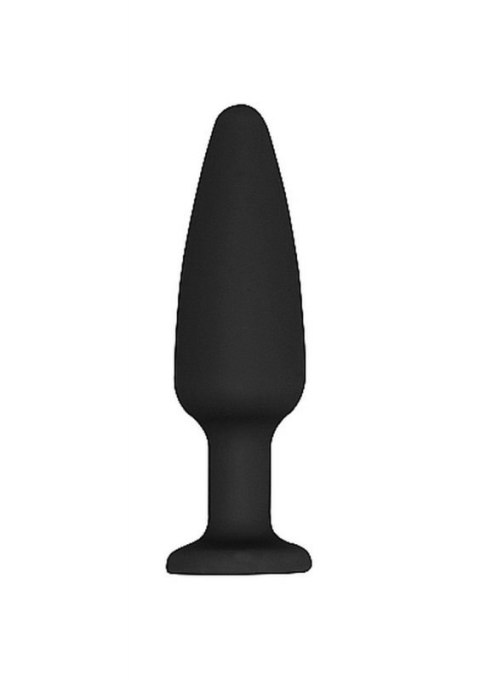 Cone-Shaped Diamond Butt Plug - Black Cone-Shaped Diamond Butt Plug - Black