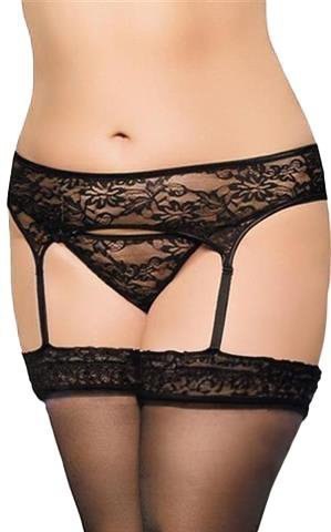 Garterbelt 3316 - Plus Size - black 2XL Garterbelt 3316 - Plus Size - black 2XL