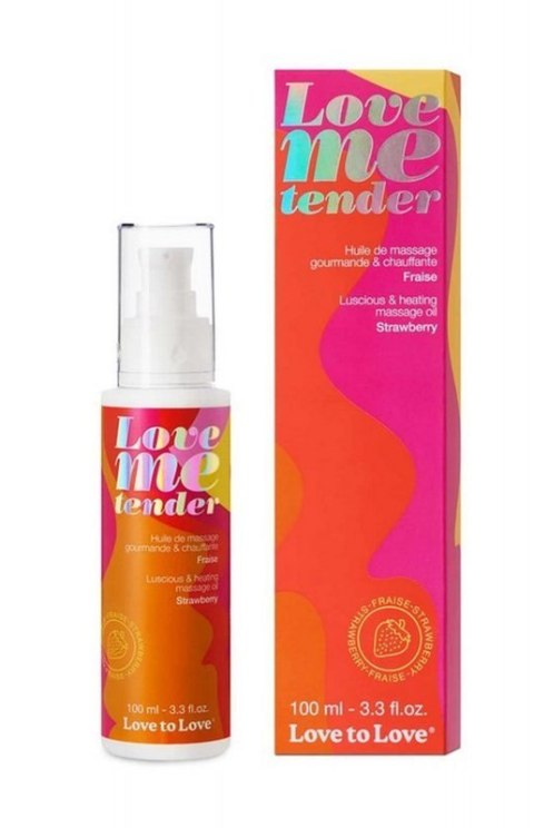 LOVE ME TENDER - MASSAGE OIL - STRAWBERRY 100ML / 3.3FL.OZ. LOVE ME TENDER - MASSAGE OIL - STRAWBERRY 100ML / 3.3FL.OZ.
