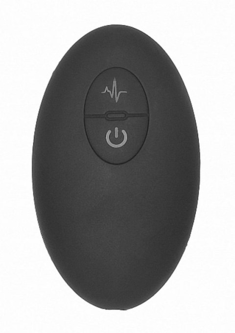 Remote Controlled E-Stim & Vibrating Prostate Massager - Black Remote Controlled E-Stim & Vibrating Prostate Massager - Black