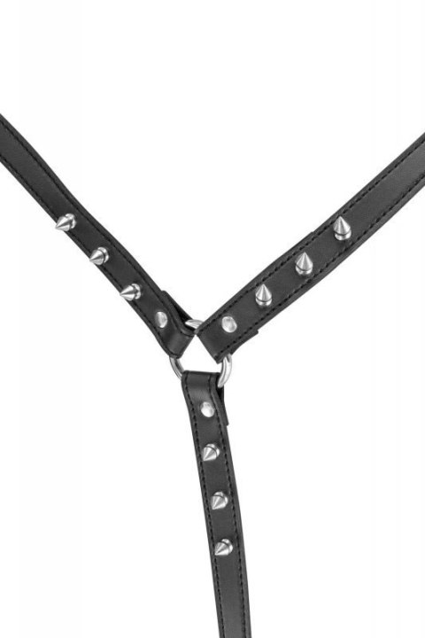 SEXY BUST HARNESS WITH SPIKES SEXY BUST HARNESS WITH SPIKES