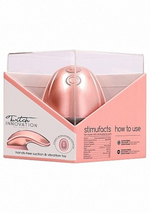 Twitch Hands - Free Suction & Vibration Toy - Rose Twitch Hands - Free Suction & Vibration Toy - Rose