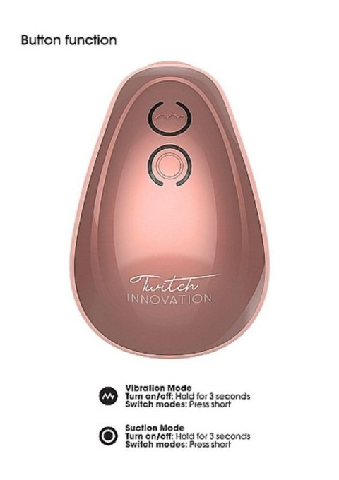 Twitch Hands - Free Suction & Vibration Toy - Rose Twitch Hands - Free Suction & Vibration Toy - Rose