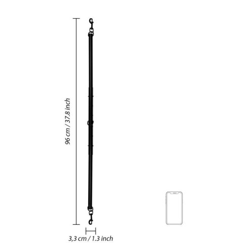 Adjustable Spreader Bar - Black Adjustable Spreader Bar - Black