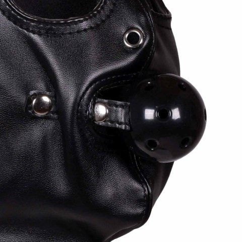 Blindfolded Mask with Breathable Ball Gag - Black Blindfolded Mask with Breathable Ball Gag - Black