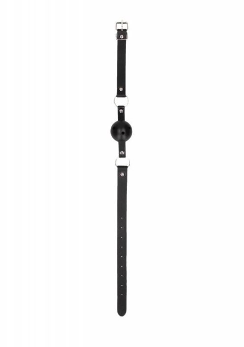 Breathable Ball Gag - With Bonded Leather Straps Breathable Ball Gag - With Bonded Leather Straps