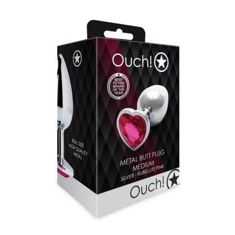 Heart Gem Butt Plug - Medium Heart Gem Butt Plug - Medium