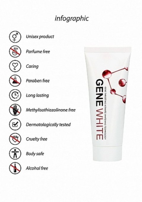 Lighten Cream - Gene White - 100 ML Lighten Cream - Gene White - 100 ML