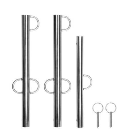Spreader Bar with Multiple Hooks - Silver Spreader Bar with Multiple Hooks - Silver
