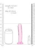 Straight Realistic Dildo with Suction Cup - 6&#039;&#039; / 14,5