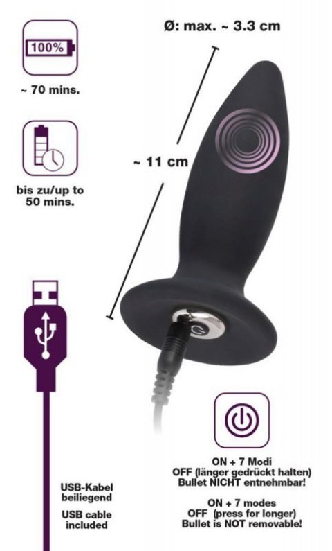 Black Velvets Recharge Plug S Black Velvets Recharge Plug S