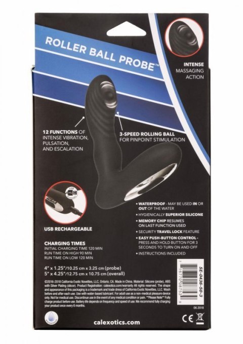 Eclipse Roller Ball Probe Black Eclipse Roller Ball Probe Black